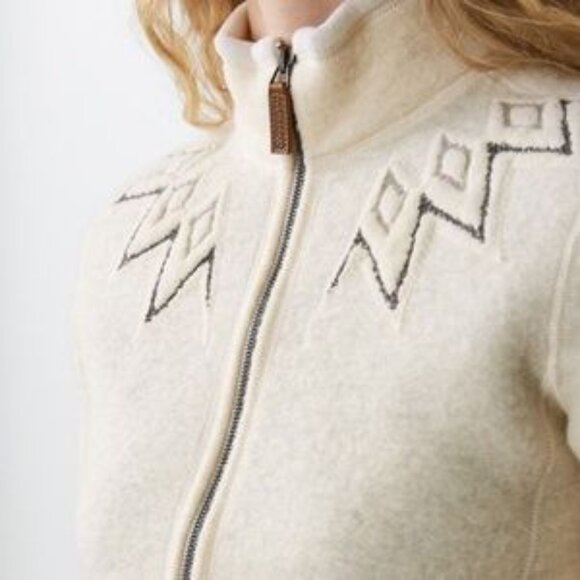 66 Degrees North Kaldi Wool Sweater Jacket Size M Medium - Picture 2 of 10